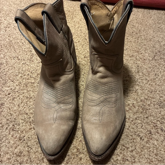 Frye gray Leather Ankle Booties - Picture 2 of 11